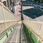 HAYAKAWA coffee - 歩道橋を九段下側に降りたら直進