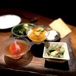 Nihonshu Baru Yusuradou - 1名様限定前菜5種盛り