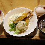 大衆酒場 ヒグマ - アジ南蛮酢&アジタルタル