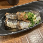 魚哲 - いわしの梅煮500円