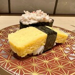寿司の銀之丞 - 玉子　カニサラダ