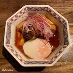 Hino Yama - プラチナポークの角煮と温玉添え