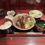 しょうち - しまあじ あら煮付け定食(1,000円)