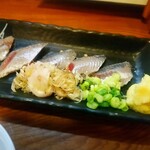 菊乃家本店 - 薬味といっしょに