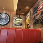 ブロンコビリー - シートが高級感あって長居しちゃう(⁠ ⁠ꈍ⁠ᴗ⁠ꈍ⁠)