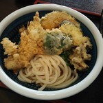 釜からどん - 全乗せしてみました。