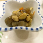 この日の小鉢は煮物でした