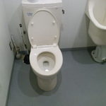 清水江戸銀 - トイレは他店と共用ですが綺麗でした