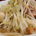 ラーメン二郎 - ヤサイ（そのまま）