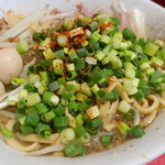 ラーメン二郎 - 青ネギ投下～♪