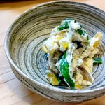 都寿司 - 柿の白和えかな？