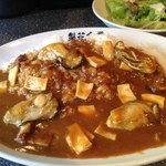 広島産大粒カキとエリンギのカレー