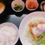 粂の坊ったん - 日替わりランチ（チキン南蛮）美味しい！