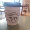 WEP waffle&coffee - [2023年10月 訪問]ホットコーヒー 500円。熱々で嬉しい。