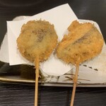 ゆるり - しいたけ肉詰めフライ