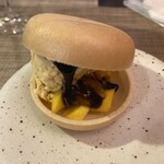 ラ ランテルナ ディ ジェノバ - フォアグラとマンゴーのアイス