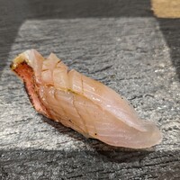 京都 鮨 もと樹 - 金目鯛