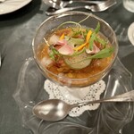 ダンデライオン - 前菜。繊細で美味しい。