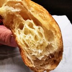 ボストンベイク - ミニクロワッサンの断面