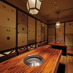 松庵 韓菜房 - 様々なシーンによって使い分け頂ける11室のゆとりある個室。