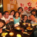 Izakaya Tenten - お誕生日会の様子です♪お誕生日会、忘年会、宴会などなど、スタッフも盛り上げますよ★