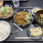 もつ乃 - ◎2種盛り定食950円