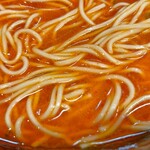 博多豚骨 暁商店 - 麺アップ