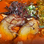 博多豚骨 暁商店 - 具材アップ