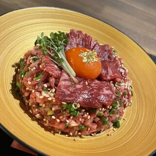 【数量限定】ランチ・夜ランチ限定。極ユッケ牛刺し丼