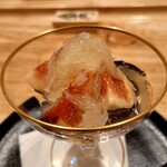 新地 やま本 - 黒いちじく・水晶文旦