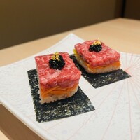 銀座 ちかみつ 並木通り - ユッケキンパ