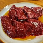 炭火焼肉ホルモンさわいし - レバー