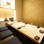 日々季 - ４～６名の個室席ございます。ゆったりとした空間の個室席。