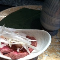 佐賀牛 季楽 銀座  - 牛肉のタタキ