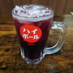 居酒屋 呑兵衛 - 赤ワインハイボール