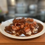 カレーハウス キラリ - ハンバーグカレー　ウィンナートッピング