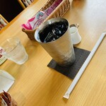 8代葵カフェ - 「セットドリンク」350円税込み♫ 水出しアイスコーヒーをチョイス♪