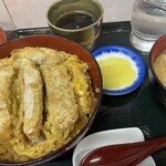 日の出食堂 - かつ丼750円 かつ⁉︎肉が多い♡