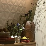 銀座 しのはら - 八寸のおかざりスタンバイ