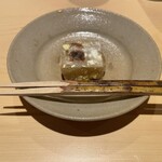 銀座 しのはら - 栗の葛焼き