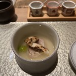 天麩羅 安藤 - 松茸と真鯛の和風ジュレ