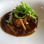 松石 - やまがた雪豚の（蜜椒って何だろう）酢豚のようなもの