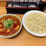 ラーメン たかはし - マーボーつけ麺、ライス付（税込990円）