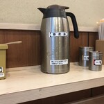 そばの神田 東一屋 - コンディメンツ。