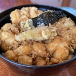 天ぷら 佐久間 - かき揚げ丼 1,600円