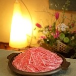Kisoya - 名物「りんご牛陶板焼」
