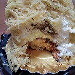 アントルメ菓樹 - 絹糸しぼりモンブラン　980円