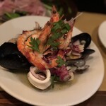 生ハムとワイン メッシタフランコ - 