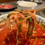 杏樹亭 岸根店 - 「ユッケジャンスープ（税込￥650）」