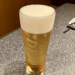 杏樹亭 岸根店 - 「生中Asahiスーパードライ（税込￥600）」